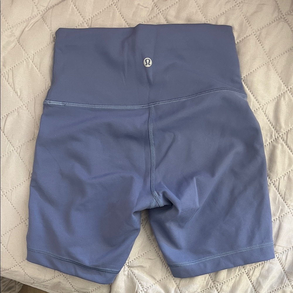 lululemon athletica Women's Bike Shorts in periwinkle